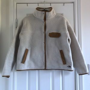 The North Face sherpa jacket